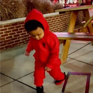 Polo by Ralph Lauren Red Kids Matching Set